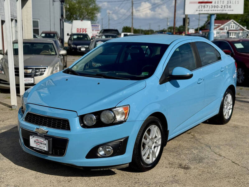 Used 2014 Chevrolet Sonic LT with VIN 1G1JC5SG2E4154012 for sale in Chesapeake, VA