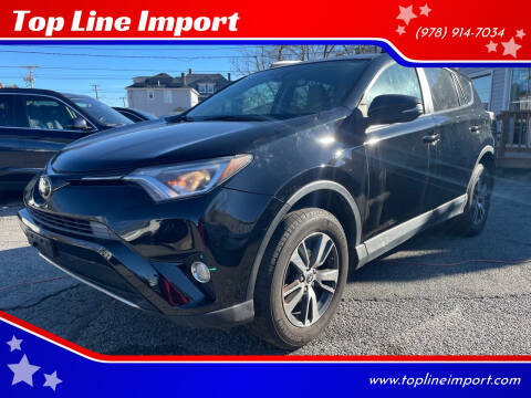 2018 Toyota RAV4 for sale at Top Line Import in Haverhill MA