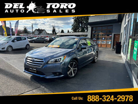 2015 Subaru Legacy for sale at DEL TORO AUTO SALES in Auburn WA