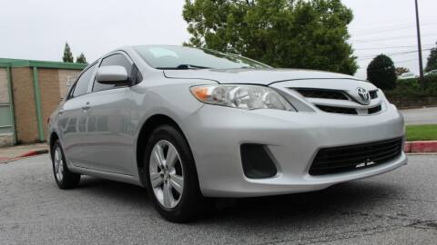 2012 Toyota Corolla for sale at NORCROSS MOTORSPORTS in Norcross GA