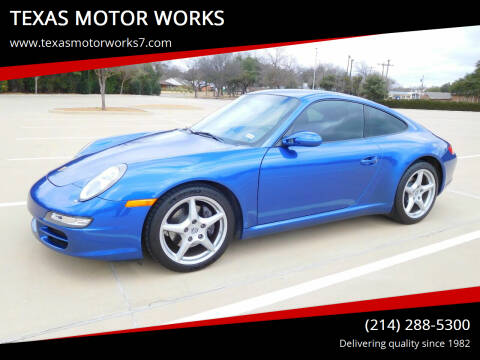 2007 Porsche 911 for sale at TEXAS MOTOR WORKS in Arlington TX