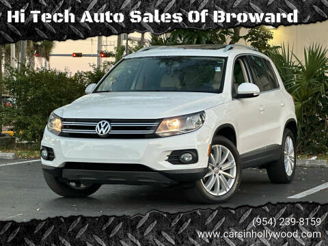 2012 Volkswagen Tiguan for sale at Hi Tech Auto Sales Of Broward in Hollywood FL