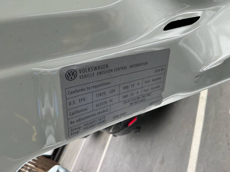 2018 Volkswagen Jetta 1.4T S