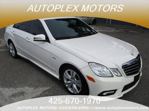 2011 Mercedes-Benz E-Class for sale at Autoplex Motors in Lynnwood WA
