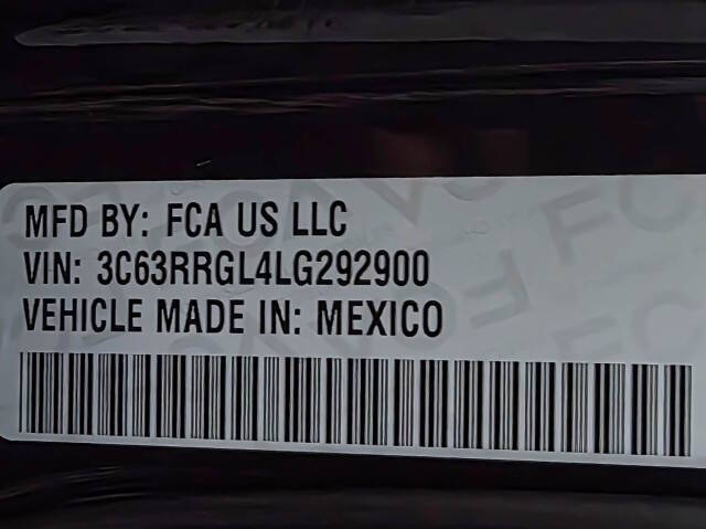 2020 RAM 3500 Tradesman