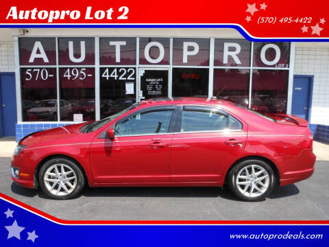 2012 Ford Fusion for sale at Autopro Lot 2 in Sunbury PA