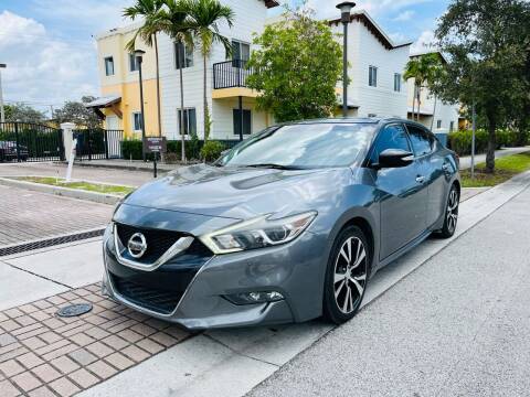 2018 Nissan Maxima for sale at SOUTH FLORIDA AUTO in Hollywood FL