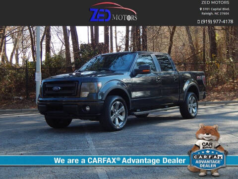 2014 Ford F-150 for sale at Zed Motors in Raleigh NC