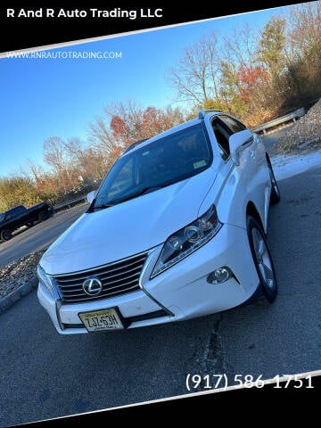 2014 Lexus RX 350 for sale at R and R Auto Trading LLC in Hackettstown NJ