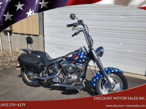 1990 Harley-Davidson Fat Boy for sale at Discount Motor Sales inc. in Ludlow MA