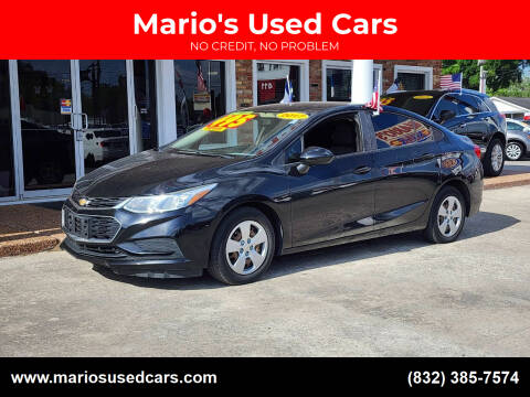 2017 Chevrolet Cruze for sale at Mario's Used Cars - South Houston Location in South Houston TX