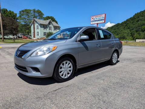 2014 Nissan Versa for sale at SUMMERHILL AUTO SALES INC in Summerhill PA