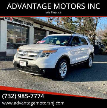 2014 Ford Explorer for sale at ADVANTAGE MOTORS INC in Edison NJ