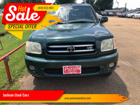 2003 Toyota Sequoia for sale at Jackson Used Cars in Forrest City AR