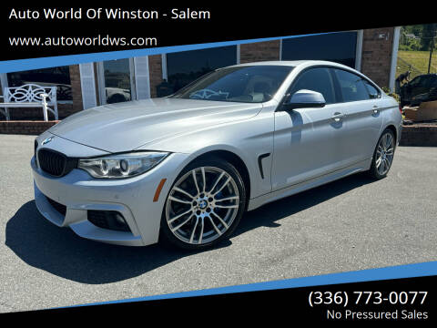 2016 BMW 4 Series for sale at Auto World Of Winston - Salem in Winston Salem NC