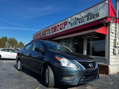 2017 Nissan Versa for sale at Unlimited Auto Group of Marietta in Marietta GA