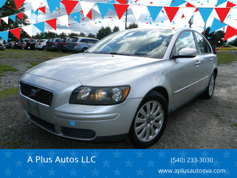 2005 Volvo S40 for sale at A Plus Autos LLC in Fredericksburg VA