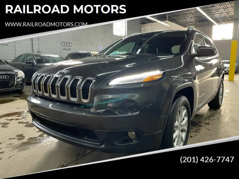 2014 Jeep Cherokee for sale at RAILROAD MOTORS in Hasbrouck Heights NJ