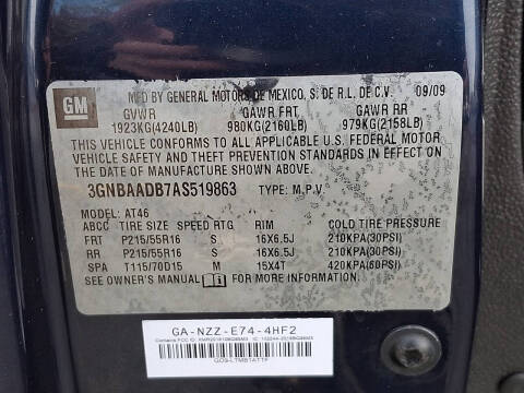 2010 Chevrolet HHR LS