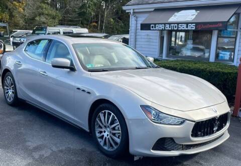 2014 Maserati Ghibli for sale at Clear Auto Sales in Dartmouth MA
