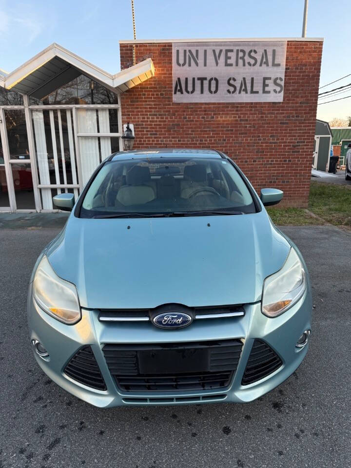 2012 Ford Focus for sale at Universal Auto Sales LLC in Burlington, NC