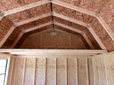 10 x 20 side lofted barn