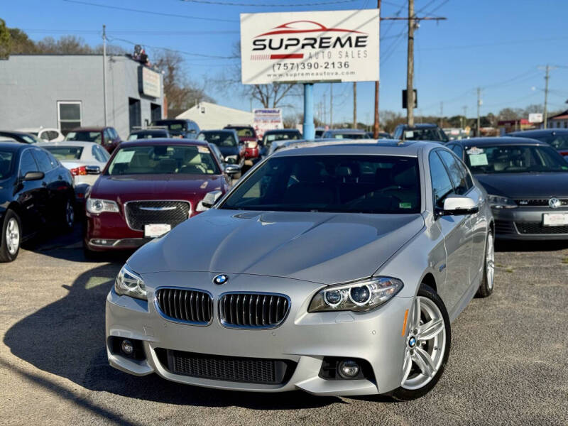 2014 BMW 5 Series for sale at Supreme Auto Sales in Chesapeake VA