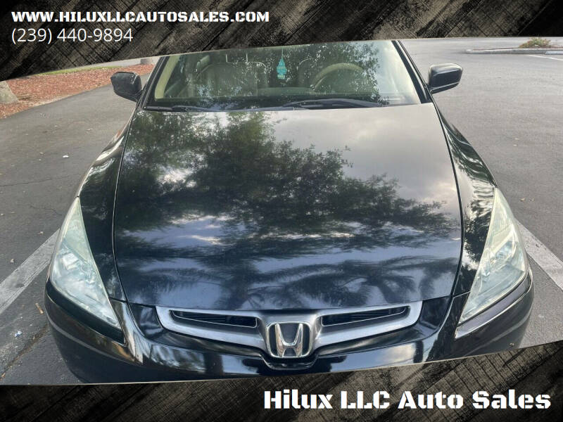 2004 Honda Accord for sale at Hilux LLC Auto Sales in Fort Myers FL