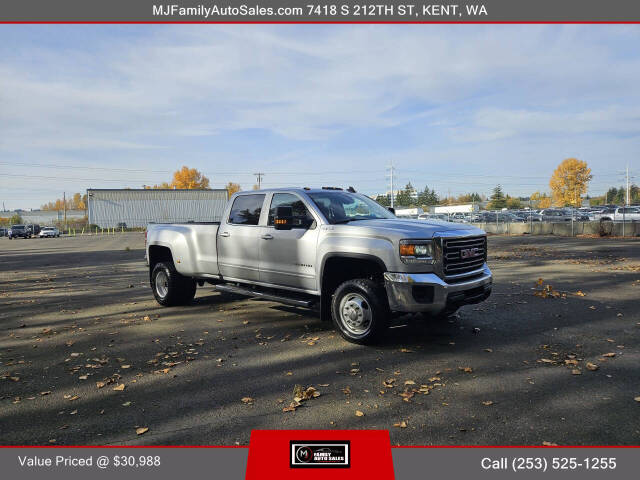 2019 GMC Sierra 3500HD for sale at MJ FAMILY AUTO SALES in Kent, WA