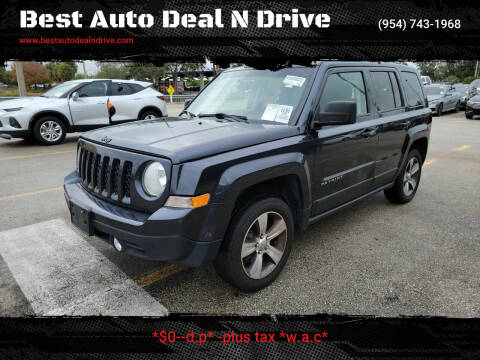 2016 Jeep Patriot for sale at Best Auto Deal N Drive in Hollywood FL