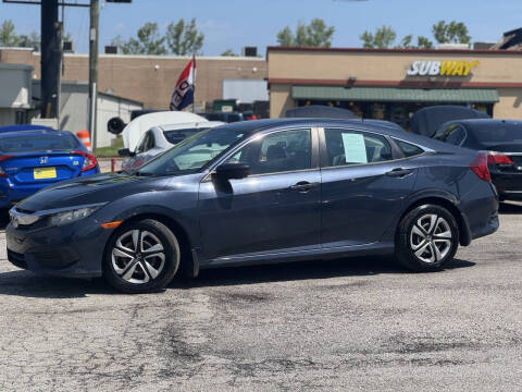 2017 Honda Civic for sale at In House Auto Finance Inc in Gainesville GA