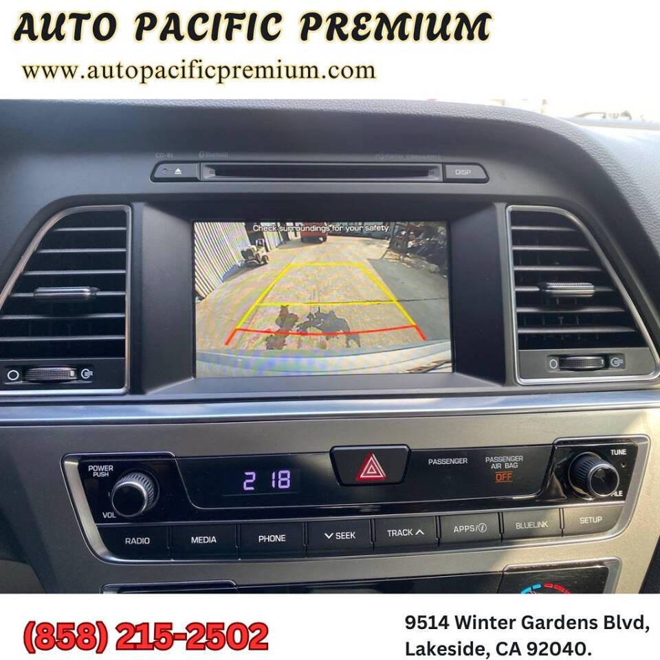 2016 Hyundai SONATA for sale at Auto Pacific Premium in Lakeside, CA