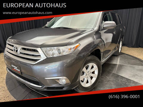 2013 Toyota Highlander for sale at EUROPEAN AUTOHAUS in Holland MI