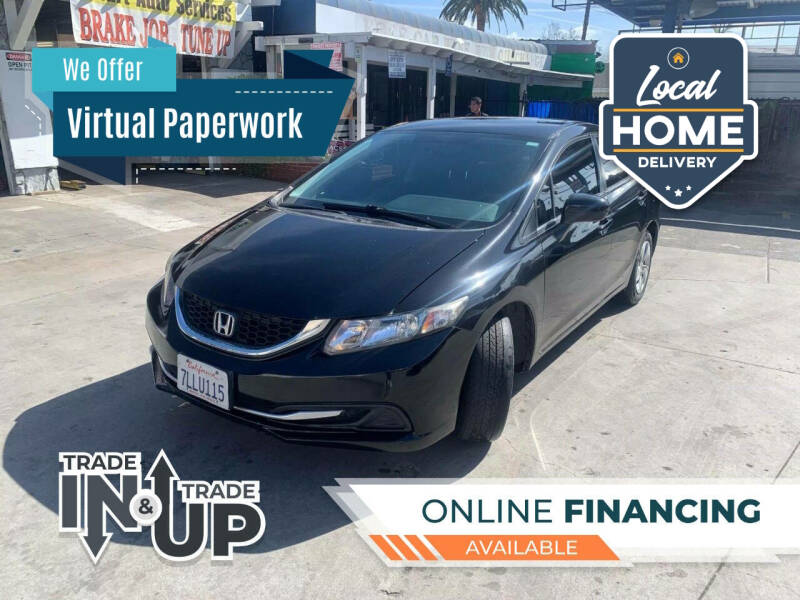 2015 Honda Civic for sale at Hunter's Auto Inc in North Hollywood CA