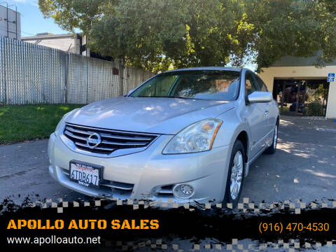 2010 Nissan Altima Hybrid for sale at APOLLO AUTO SALES in Sacramento CA