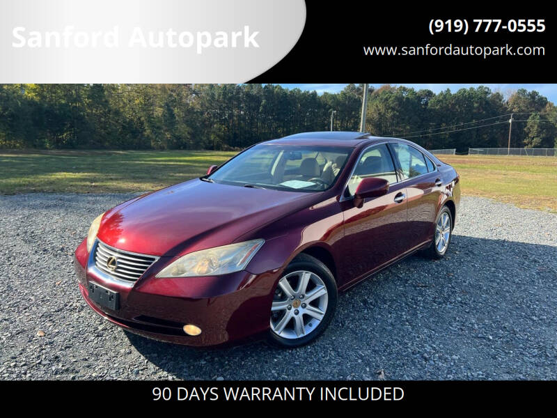 2007 Lexus ES 350 for sale at Sanford Autopark in Sanford NC