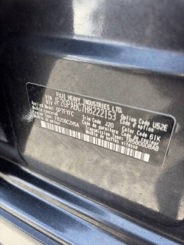 2017 Subaru Crosstrek 2.0i Premium