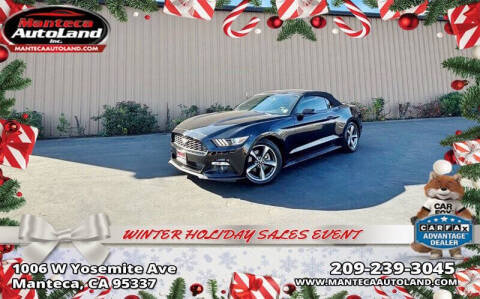 2016 Ford Mustang for sale at Manteca Auto Land in Manteca CA