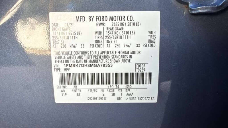 2021 Ford Explorer XLT