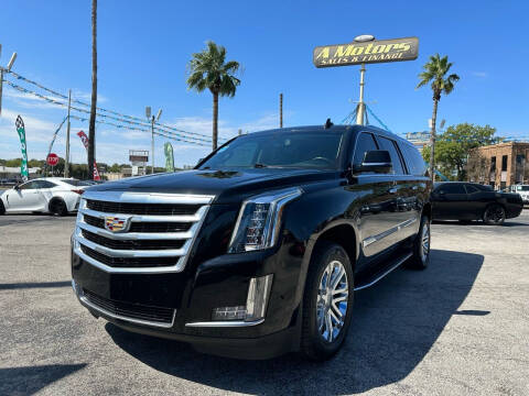 2019 Cadillac Escalade ESV for sale at A MOTORS SALES AND FINANCE - 5630 San Pedro Ave in San Antonio TX
