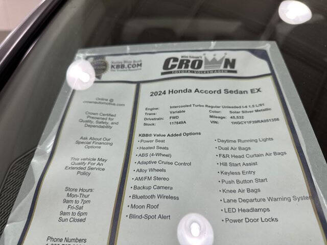 2024 Honda Accord EX