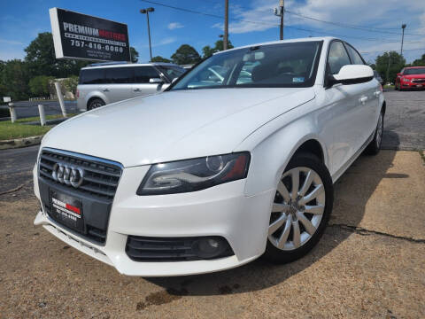 2011 Audi A4 for sale at Premium Motor's LLC in Norfolk VA