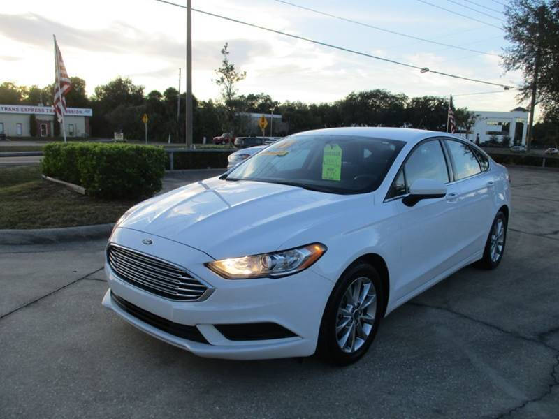 2017 Ford Fusion for sale at NATIONWIDE FLEET SERVICES, LLC in Sanford FL