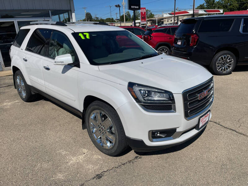 Used 2017 GMC Acadia Limited Base with VIN 1GKKVSKD0HJ255070 for sale in Maquoketa, IA