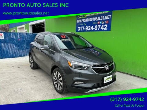 2017 Buick Encore for sale at PRONTO AUTO SALES INC in Indianapolis IN
