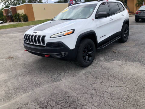 2015 Jeep Cherokee for sale at Palm Auto Sales in West Melbourne FL
