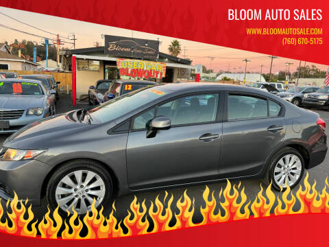 2013 Honda Civic for sale at Bloom Auto Sales in Escondido CA