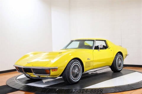 1972 Chevrolet Corvette for sale at Mershon's World Of Cars Inc in Springfield OH