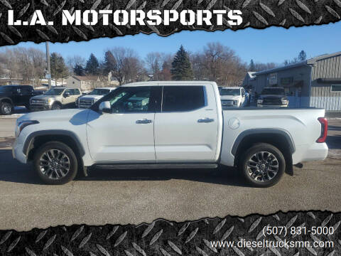 2022 Toyota Tundra for sale at L.A. MOTORSPORTS in Windom MN