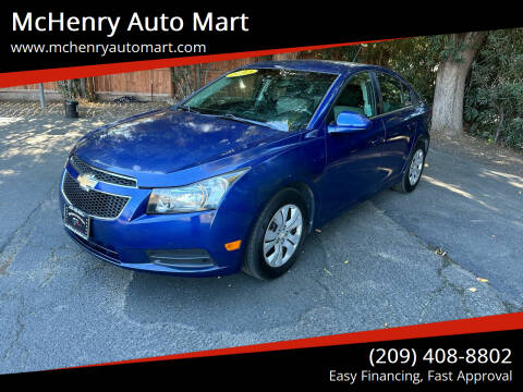 2012 Chevrolet Cruze for sale at McHenry Auto Mart in Modesto CA